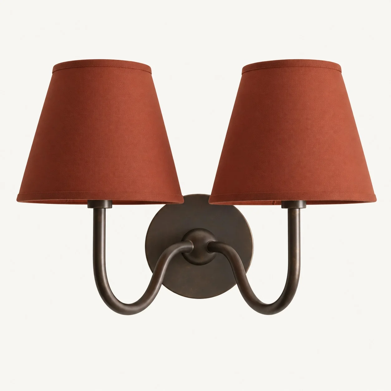 Luvora 2 Heads · Matte Black · Red Plain