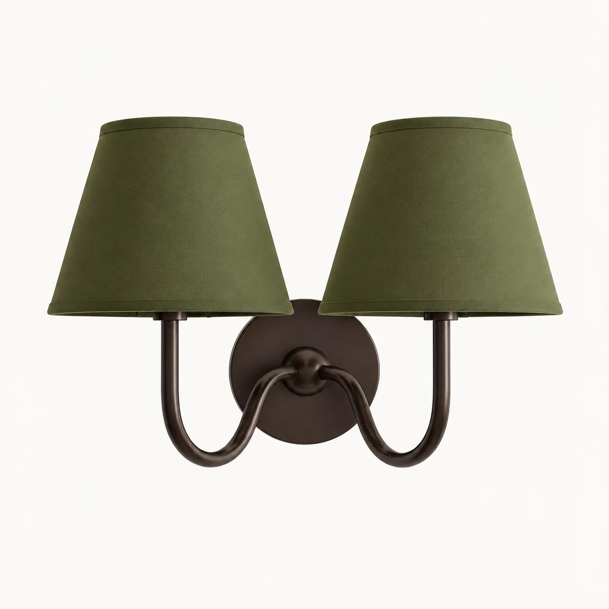 Luvora 2 Heads · Matte Black · Green Plain