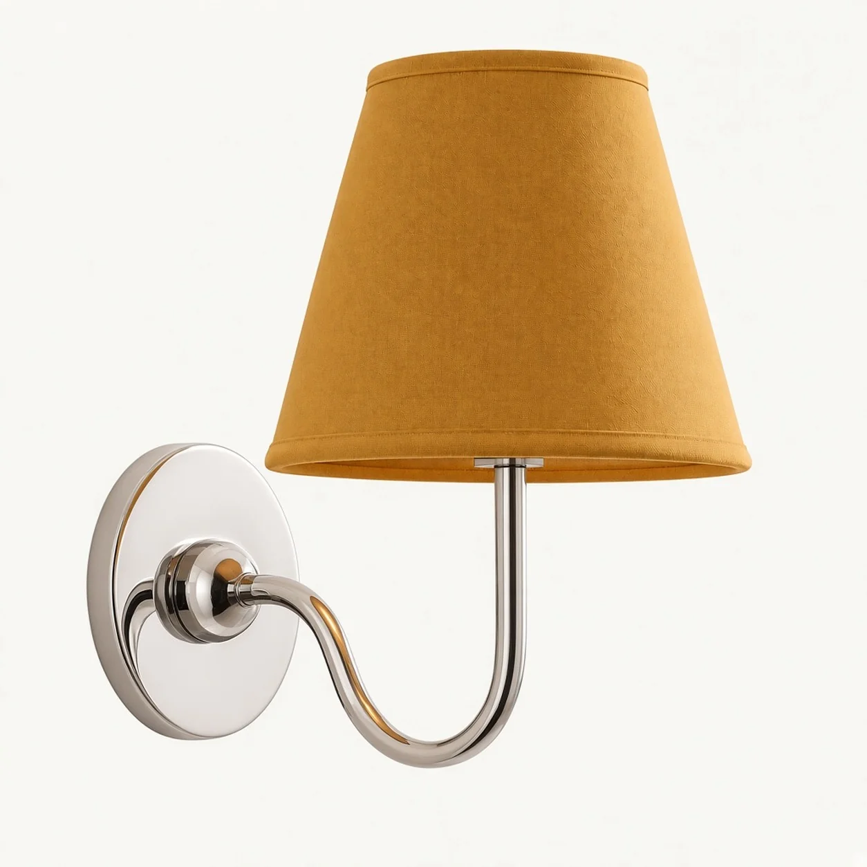 Luvora 1 Head · Chrome · Mustard Yellow Plain