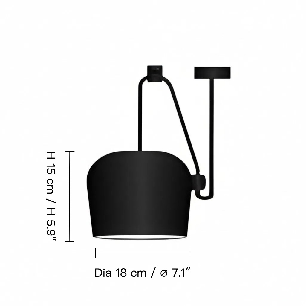 Kleiner Schirm Ø 18 cm × H 15 cm