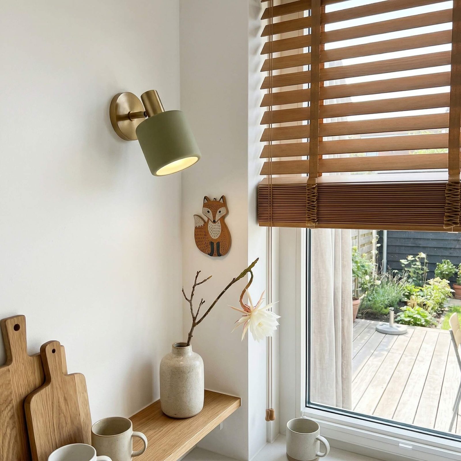Cerova wall sconce lifestyle scene