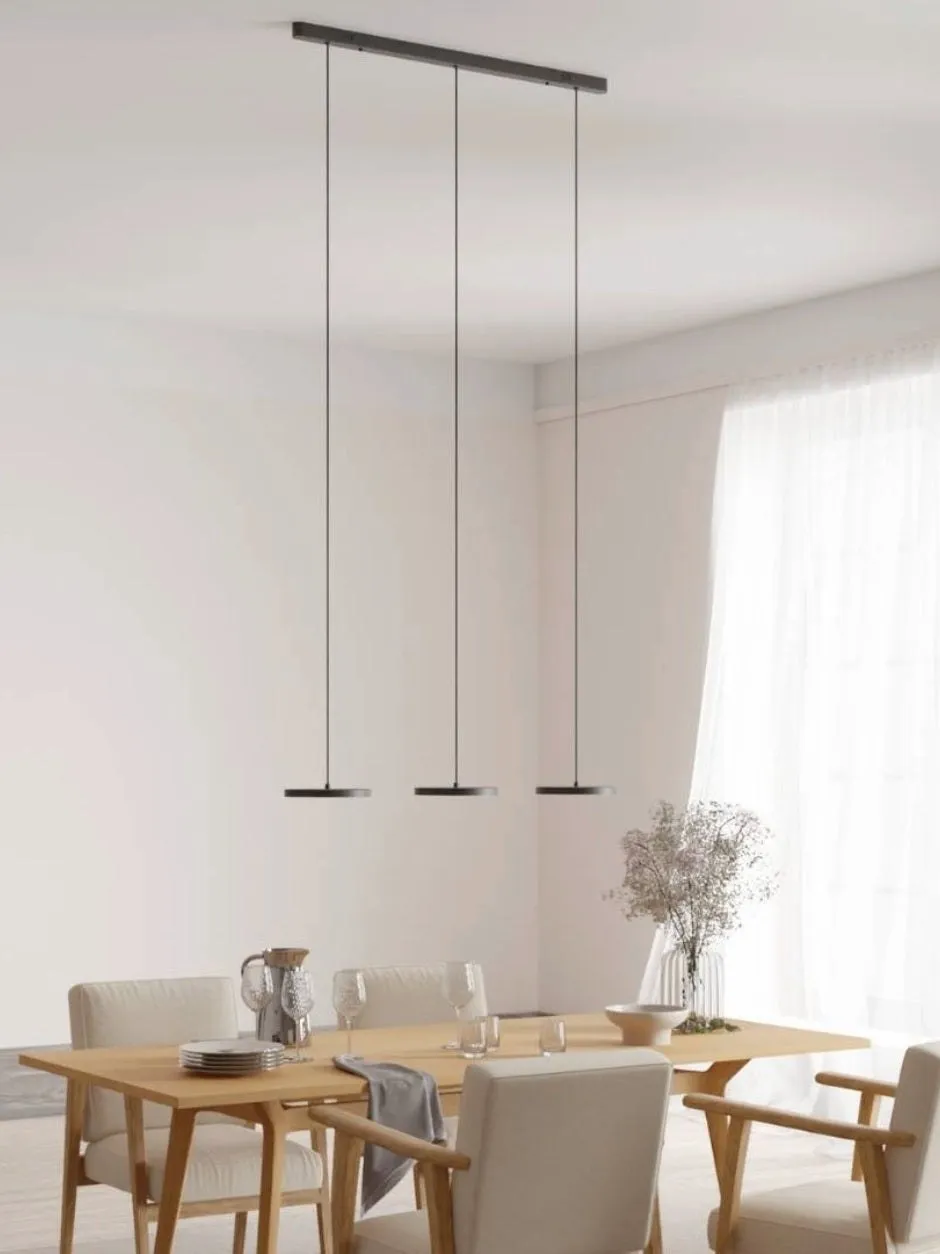 Minimalist Multi Head Pendant Light – Circular Design for Kitchen 30