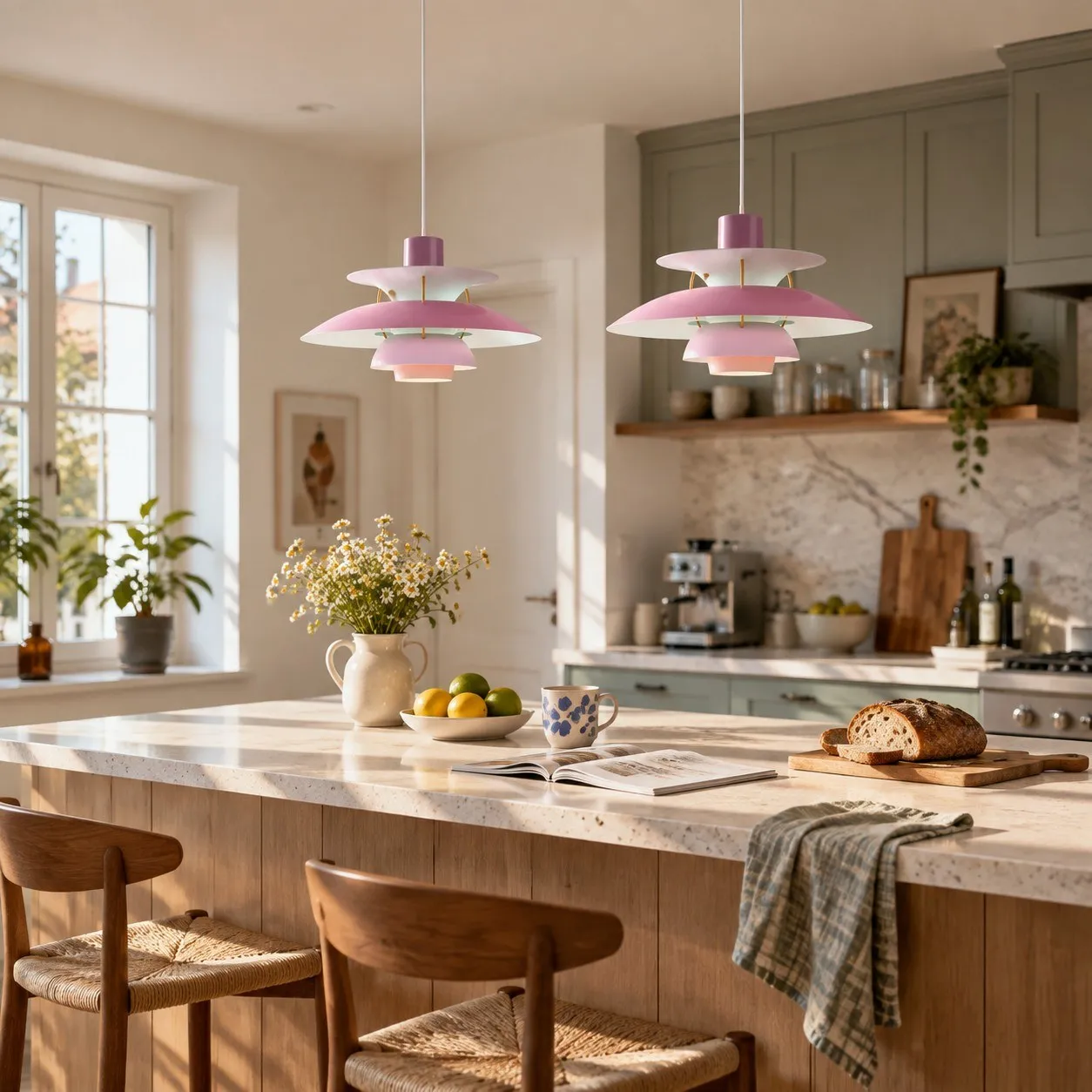 Classic Layered Shape Pendant Lamp 61