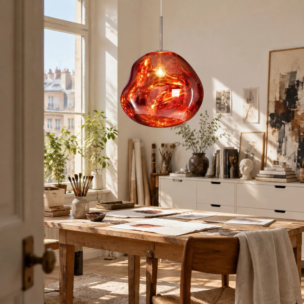 Molten Form Pendant Light