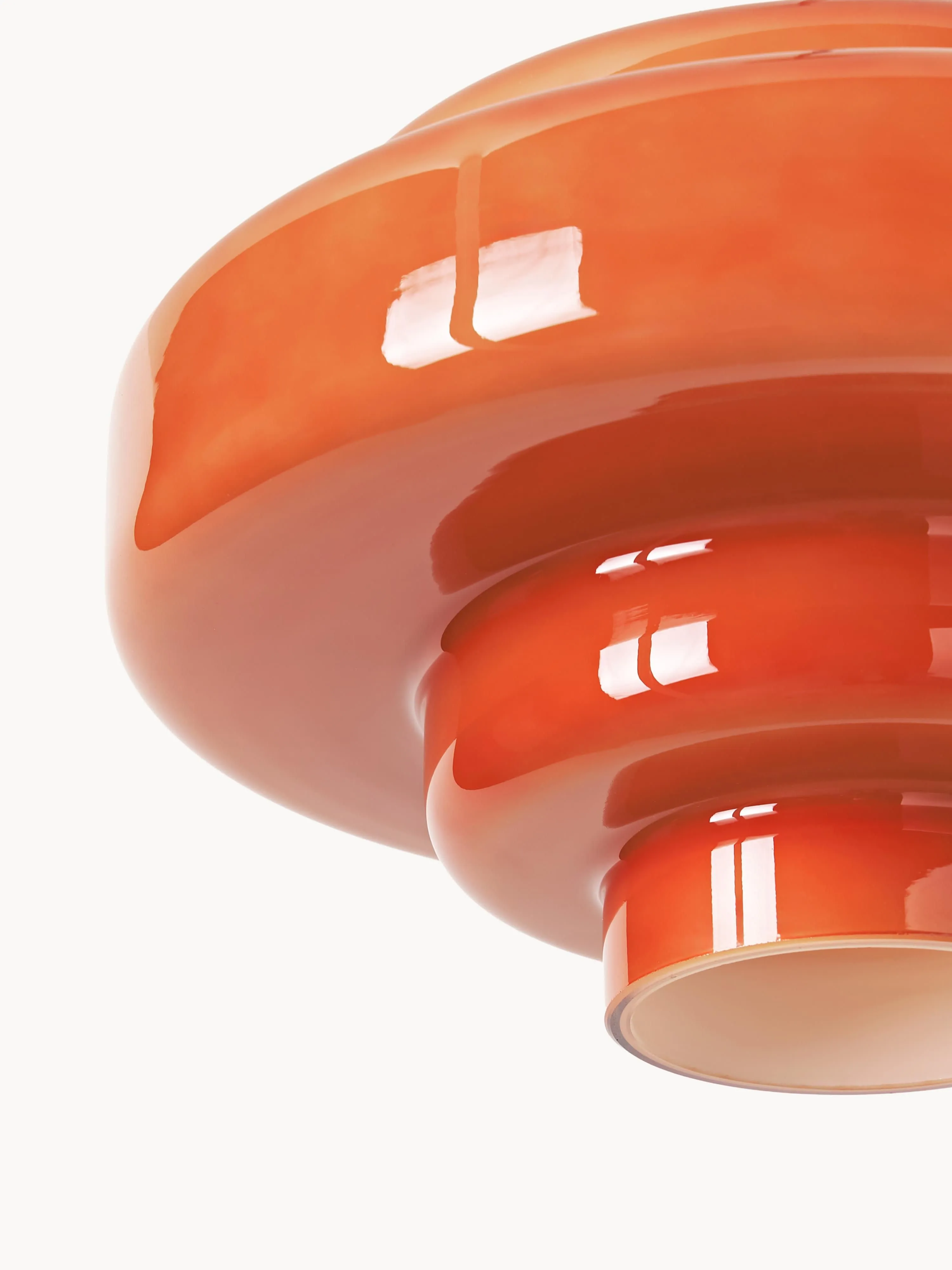 Koloro Colored Glass Shade Pendant Lamp – Adjustable Suspension Modern Interior Lighting Fixture 97