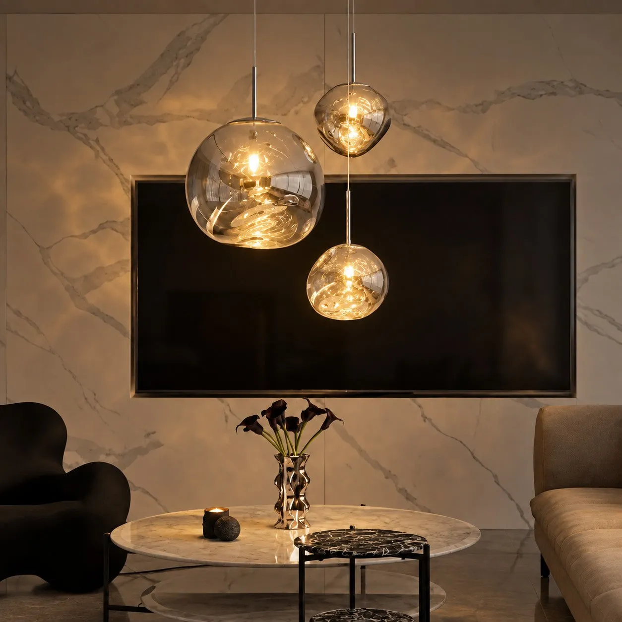 Molten Form Pendant Light