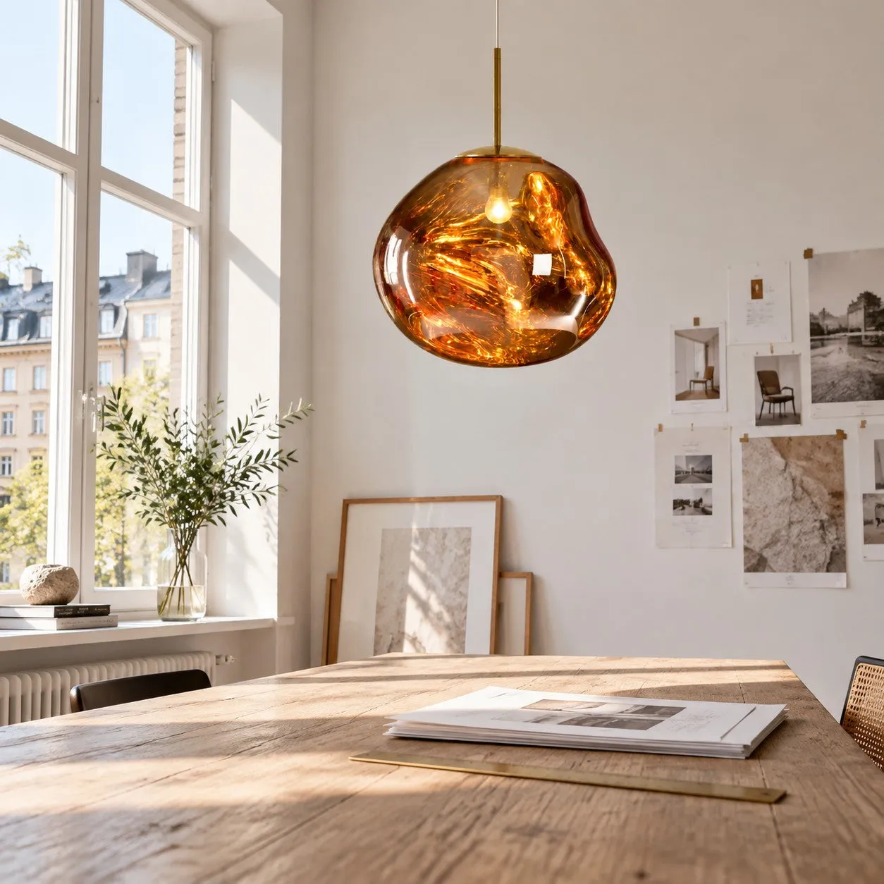 Molten Form Pendant Light