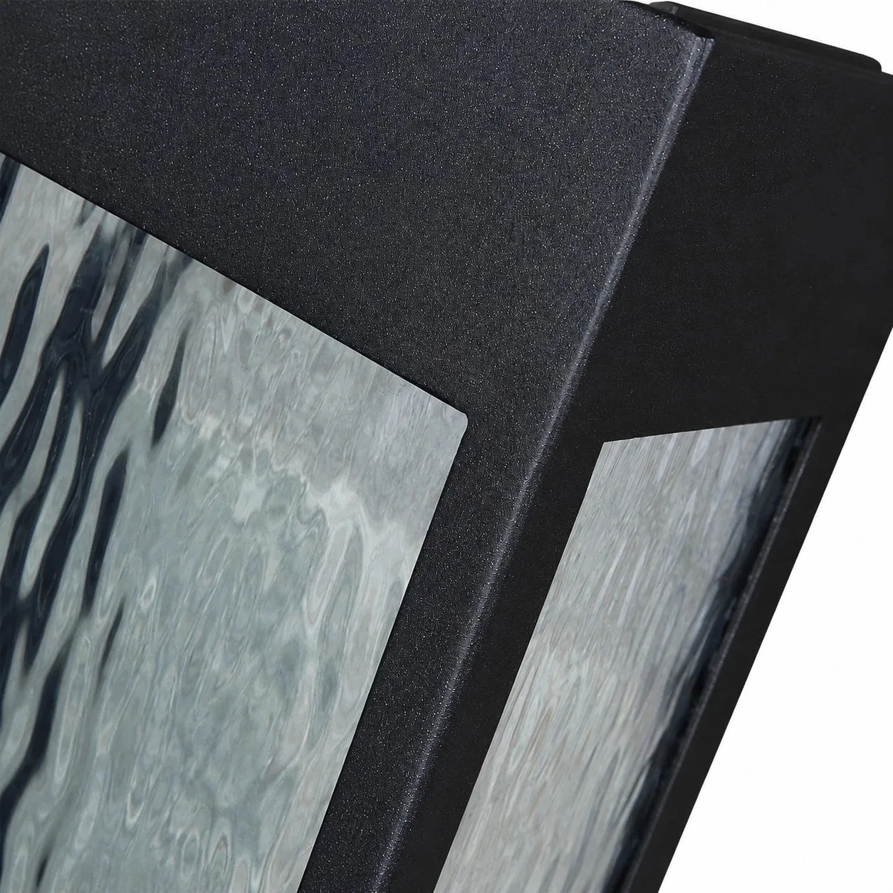 Matte frame and glass detail