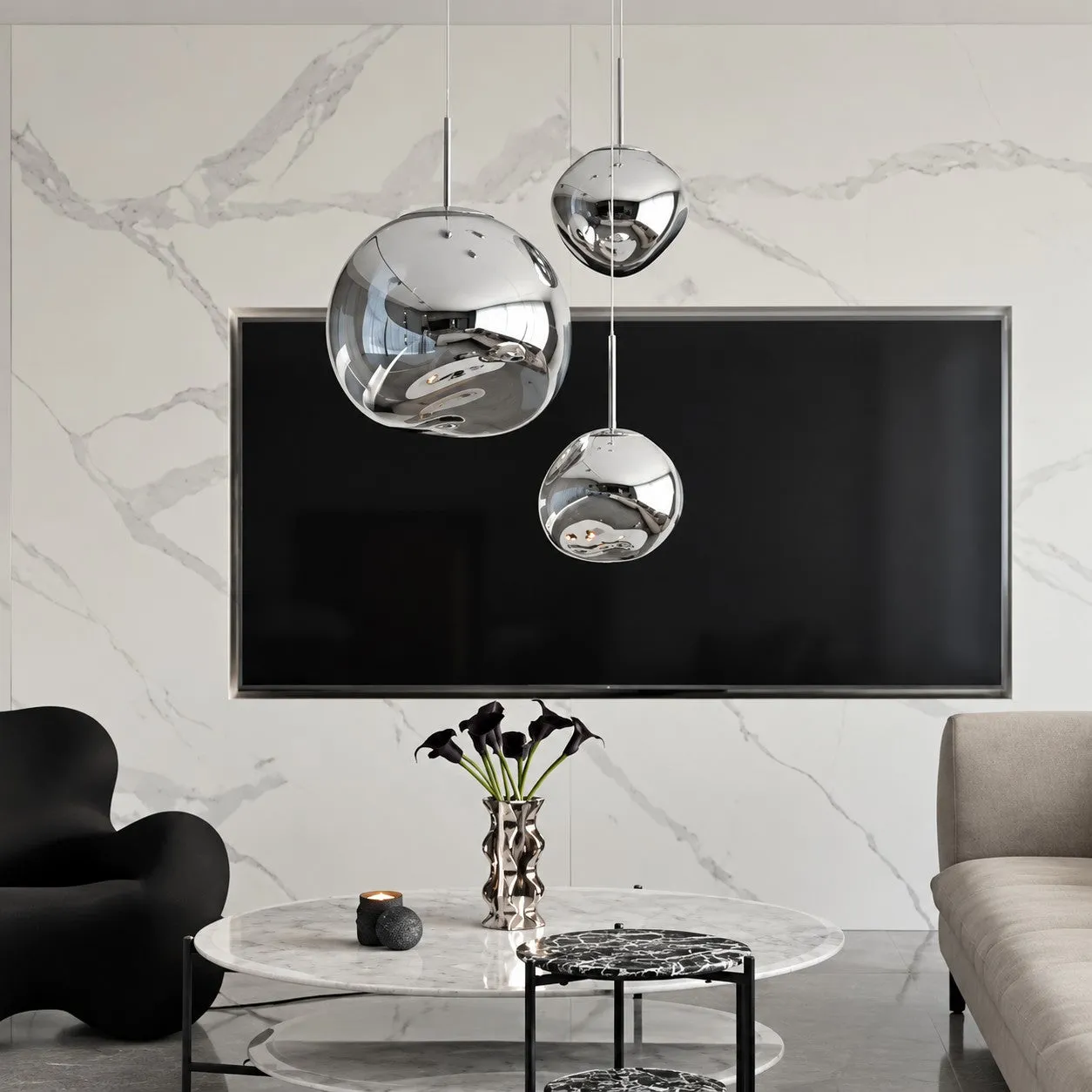 Molten Form Pendant Light