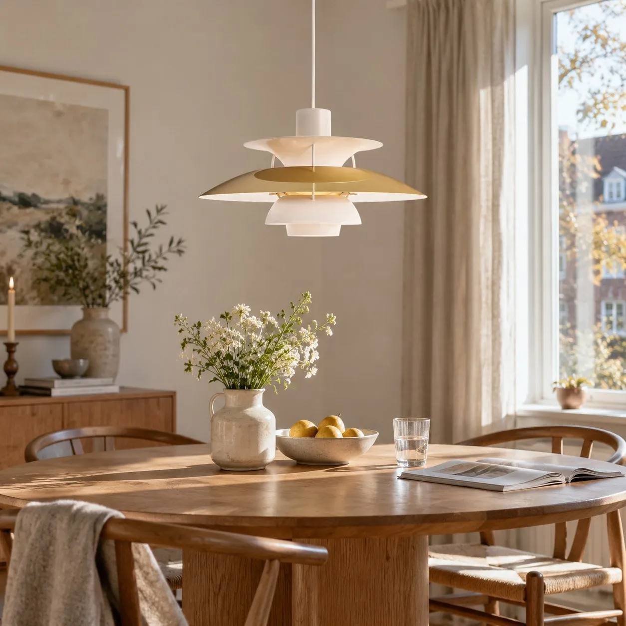 Classic Layered Shape Pendant Lamp 64