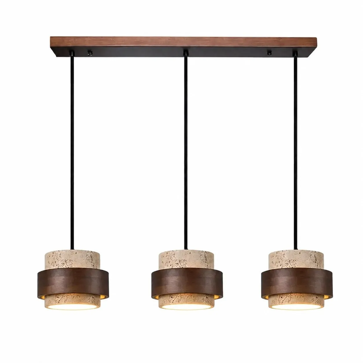3-Light linear canopy configuration